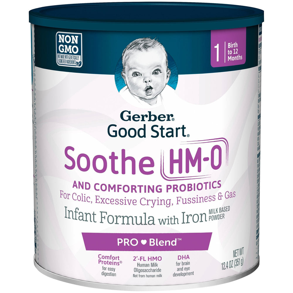 Gerber Good Start Sooth and Comforting Probiotics Infant Formula with Iron, 12.4 oz.